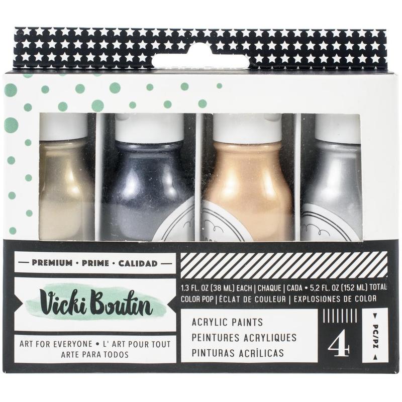 Color Pop Metallics Paint - Let&#x27;s Wander - Vicki Boutin