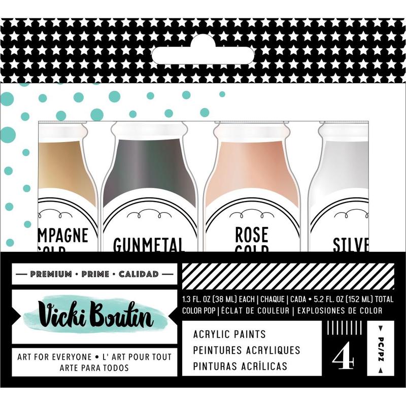 Color Pop Metallics Paint - Let&#x27;s Wander - Vicki Boutin