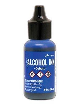 Cobalt Alcohol Ink .5oz - Tim Holtz