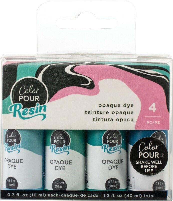 Opaque - Cool - American Crafts Color Pour Resin Dyes