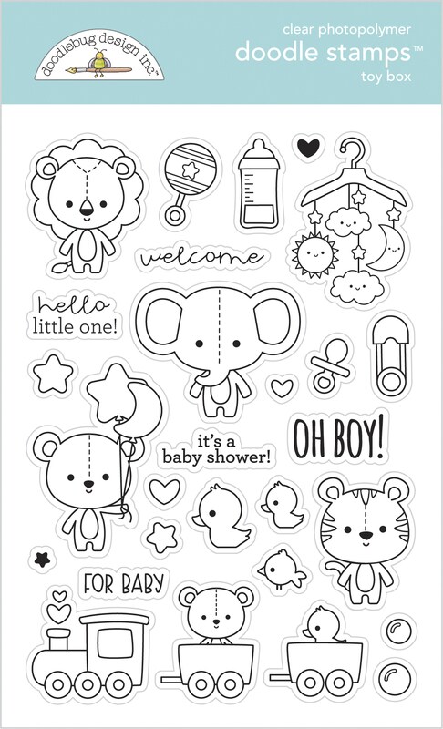 Toy Box Doodle Stamps - Doodlebug