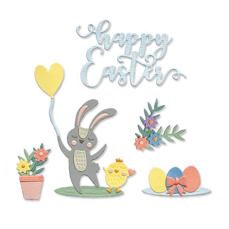 Easter Icons Thinlits Die Set - Sizzix