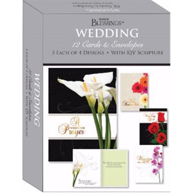 Crown Point Graphics 164489 Shared BlessingsWedding Assortment Boxed Card Box of 12