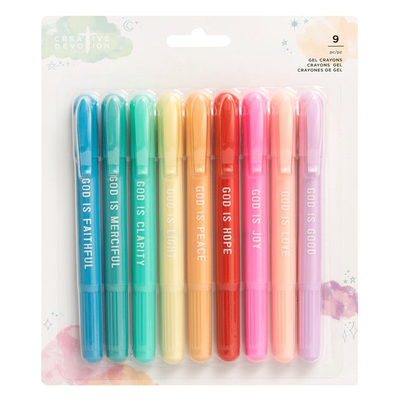 Gel Crayons - Draw Near - Creative Devotion - American Crafts