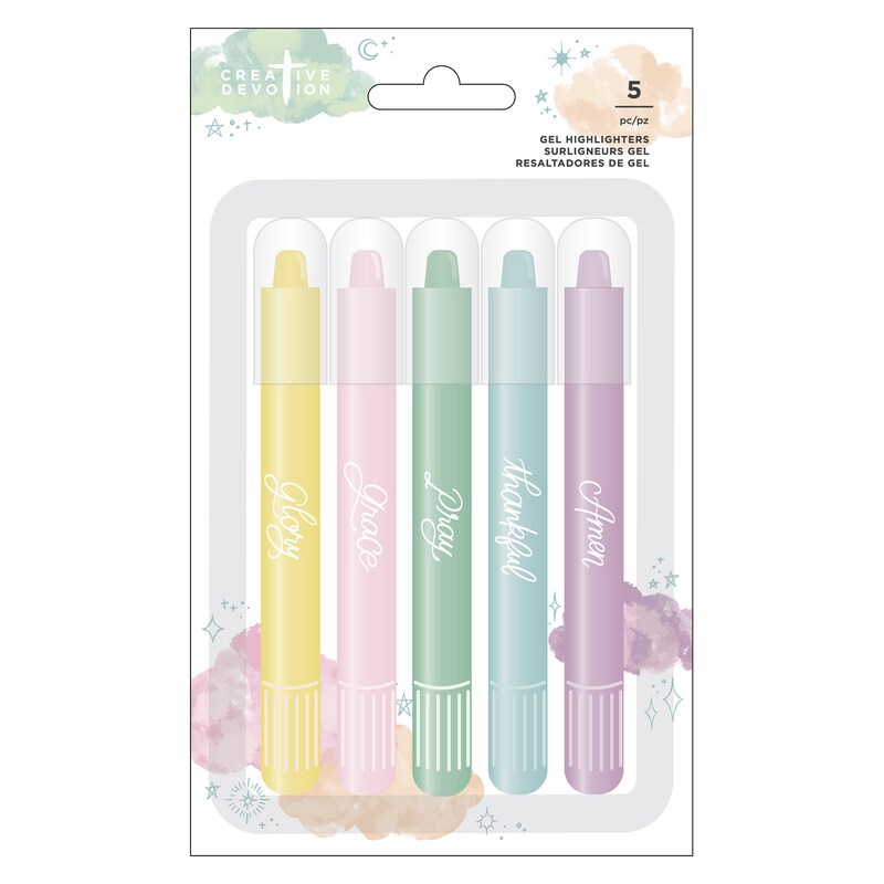 Gel Highlighters - Draw Near - Creative Devotion - American Crafts