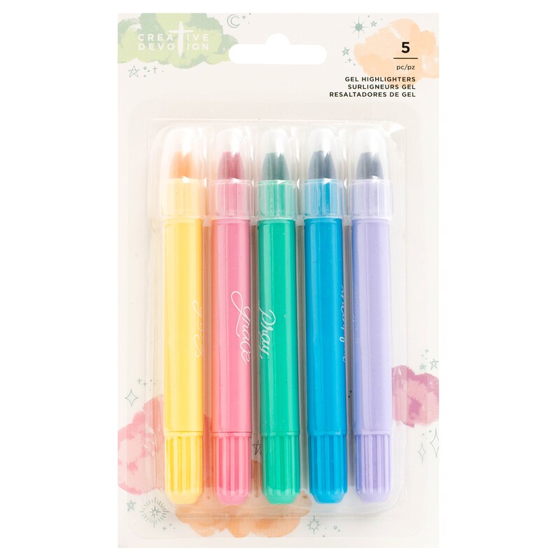 Gel Highlighters - Draw Near - Creative Devotion - American Crafts