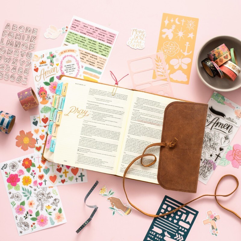 Bible Marking Stencils - Draw Near - Creative Devotion - American Crafts
