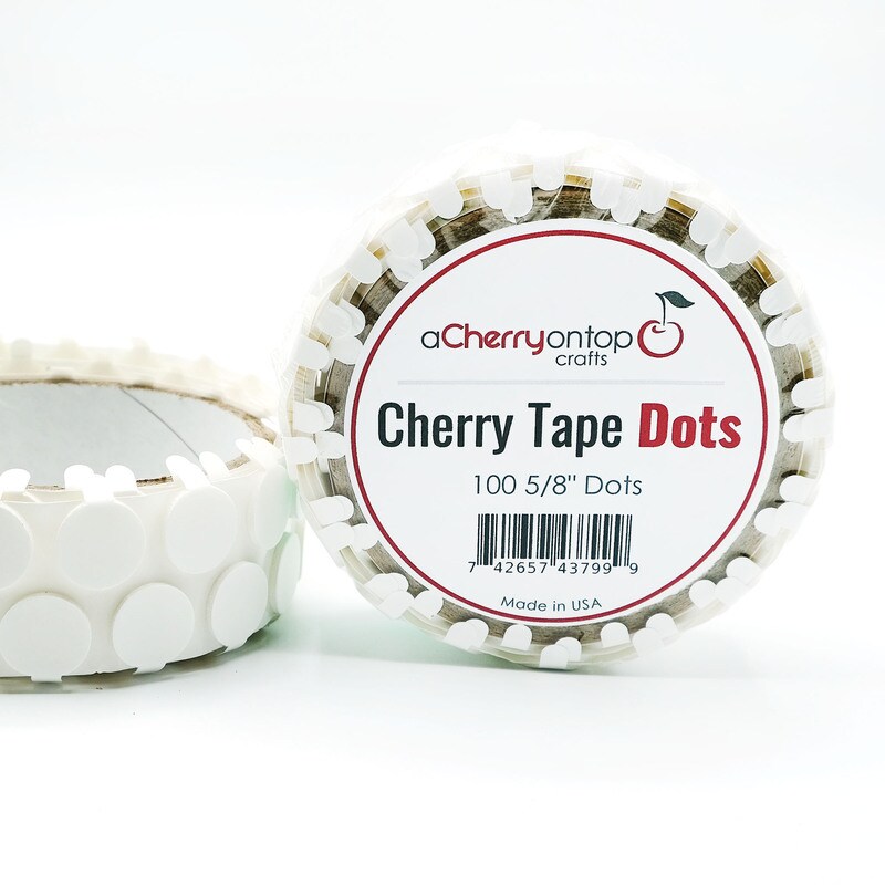 1 Inch Foam Cherry Tape - ACOT Double-Sided Adhesive Tape