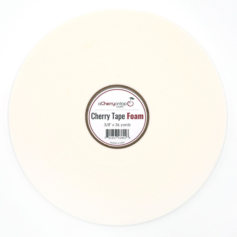 3/8 Inch Foam Cherry Tape ACOT DoubleSided Adhesive Tape Michaels