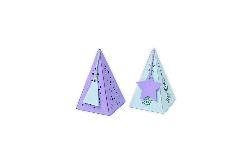 Celestial Favor Box Thinlits Dies - Sizzix