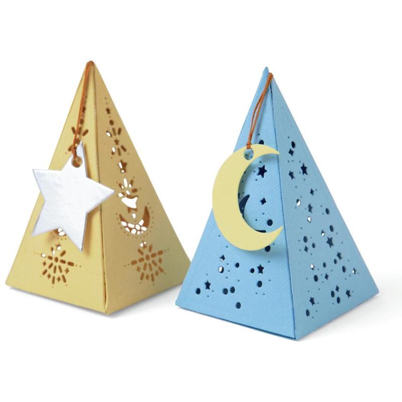 Celestial Favor Box Thinlits Dies - Sizzix