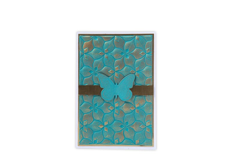 Organic Petals 3D Textured Impressions Embossing Folder Sizzix