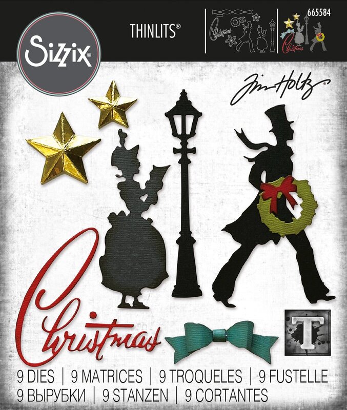 Vault Series: Christmas 2021 Thinlits Dies by Tim Holtz - Sizzix
