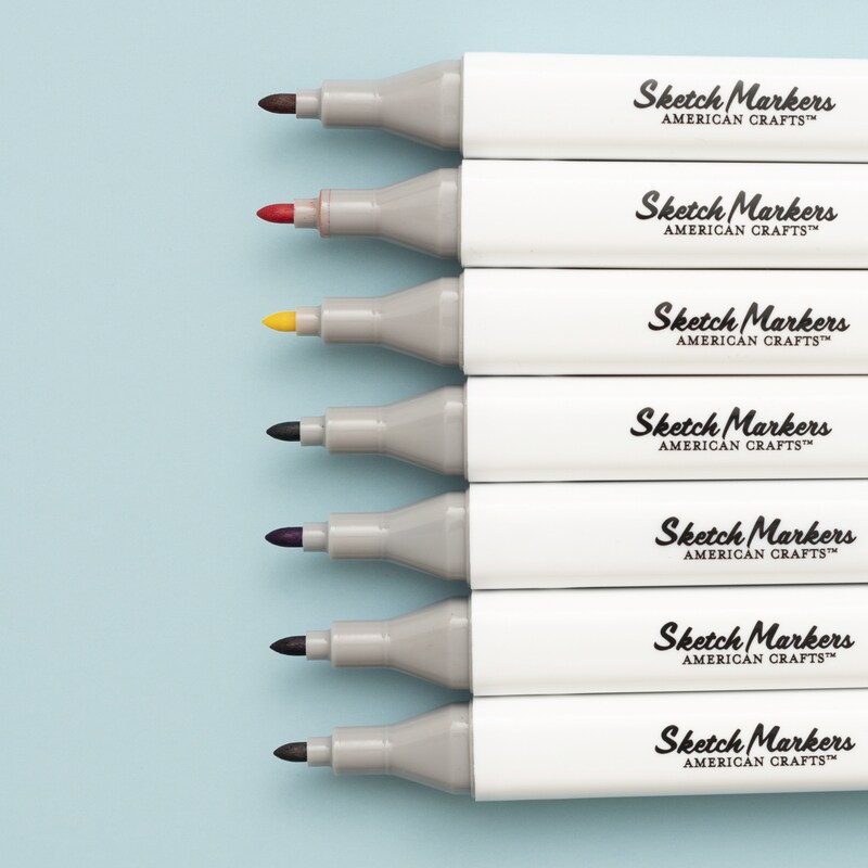 American Craft Sketch Marker Set - 80 Piece