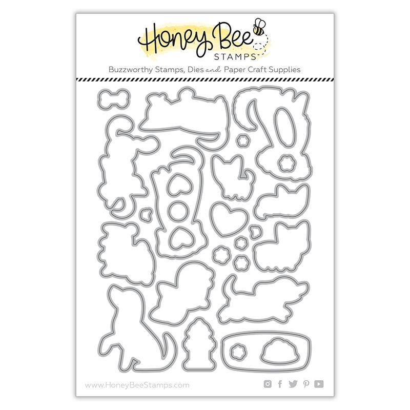 Puppy Dog Tails Honey Cuts - Honey Bee Stamps