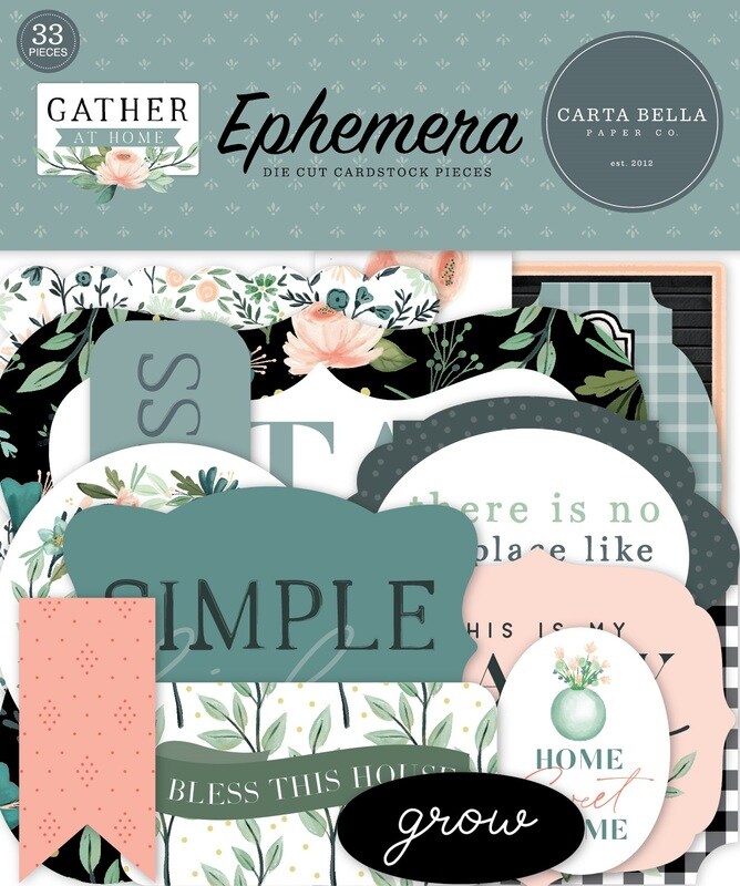 Carta Bella Homemade Ephemera Embellishments