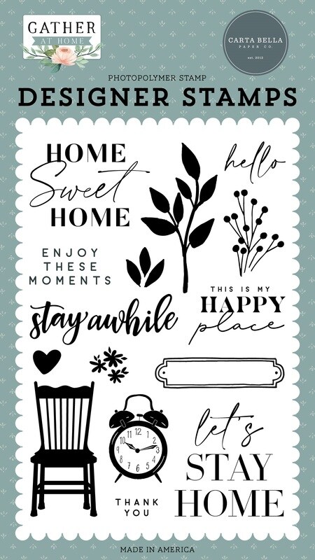 Carta Bella Paper - Gather At Home Collection - 12 x 12 Collection Kit