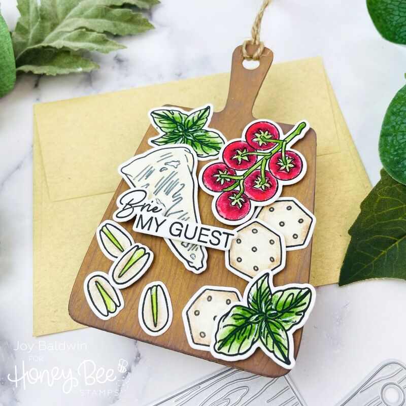 Life Is Gouda 6x6 Stamp Set - Honey Bee Stamps