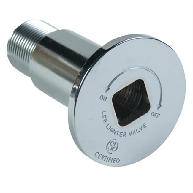 Blue Flame UF.CH.01 Universal Gas Valve Flange Polished Chrome Fireplace Accessories Michaels
