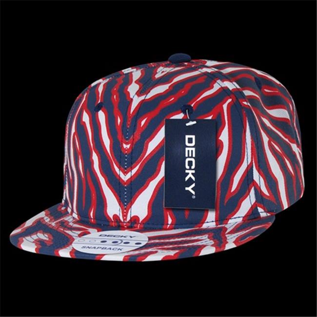 Decky 1060NVYRED Ziger Solid Snapbacks, Navy & Red Hats Michaels