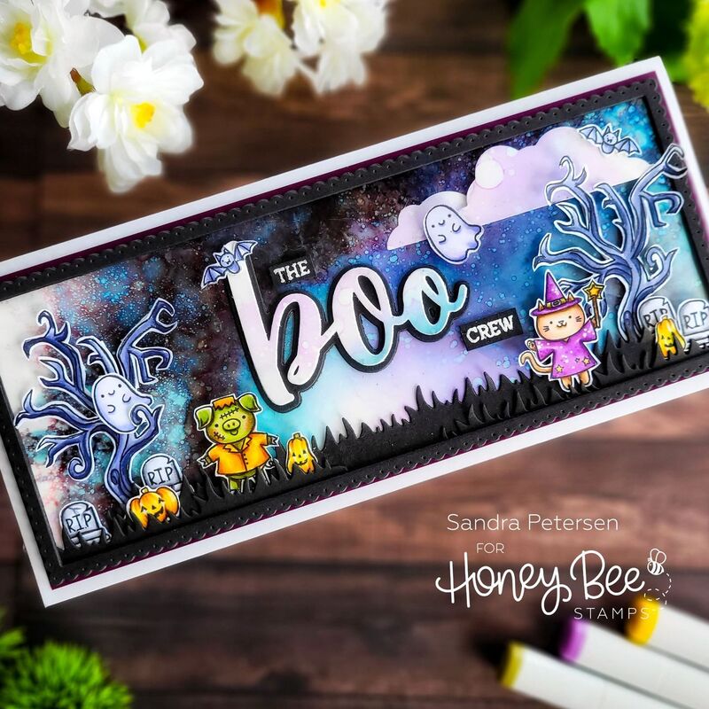 Boo Buzzword Honey Cuts - Honey Bee Stamps
