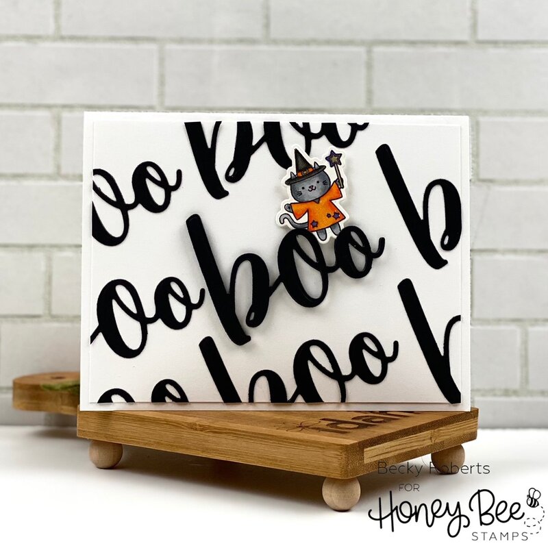Boo Buzzword Honey Cuts - Honey Bee Stamps