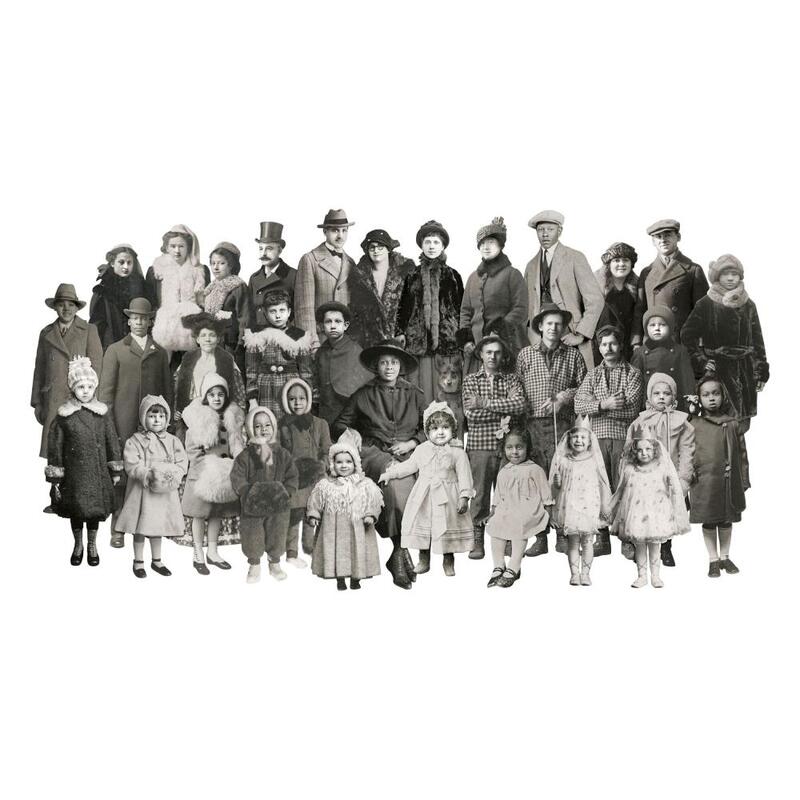 Christmas Paper Dolls Die-cuts - Tim Holtz Idea-ology