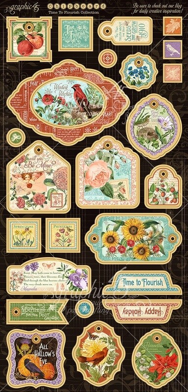 Time to Flourish Deluxe Collector&#x27;s Edition - Graphic 45