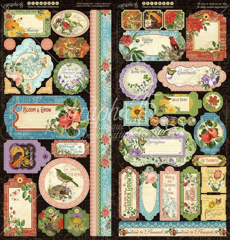 Time to Flourish Deluxe Collector&#x27;s Edition - Graphic 45