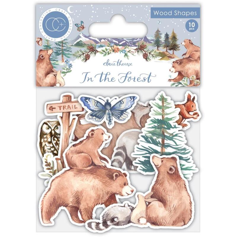 In The Forest Laser Cut Wooden Shapes - Craft Consortium