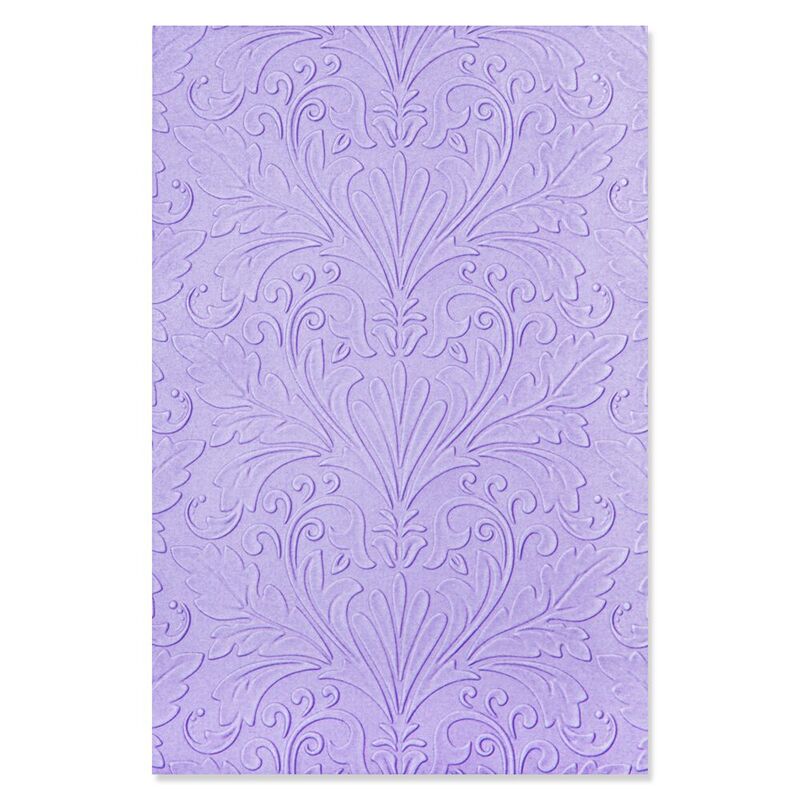 Art Nouveau 3-D Textured Impressions Embossing Folder - Sizzix