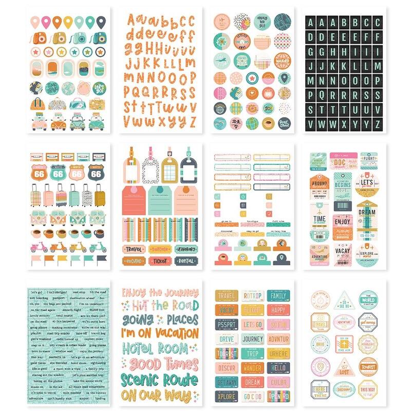 Let&#x27;s Go! Sticker Book - Simple Stories