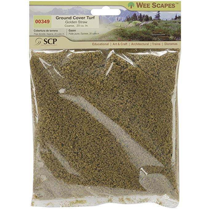 WeeScapes - Wee Scapes Turf - Ground Cover Turf - Golden Straw, Coarse