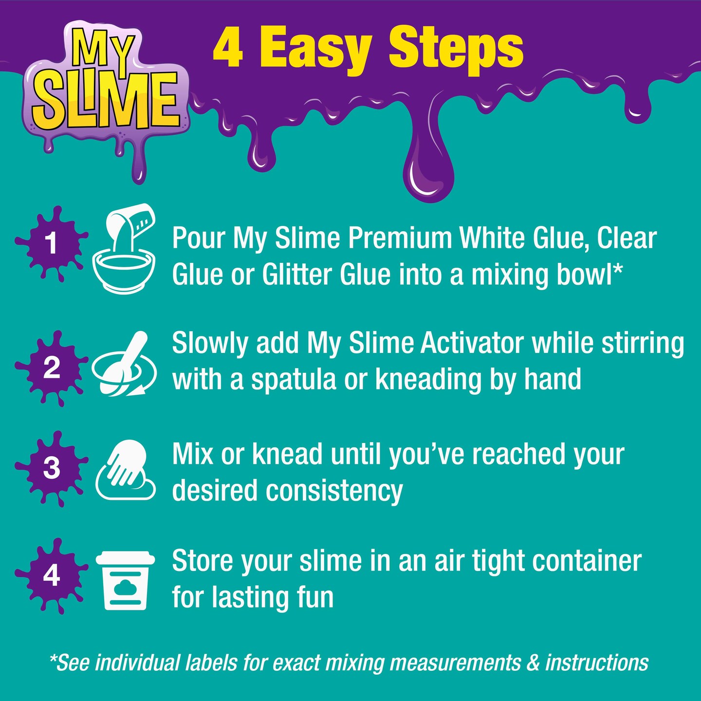 Ultimate 250ml Slime Activator Borax For Making all Slimes, All In