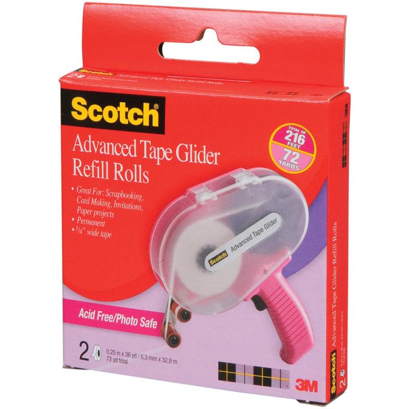 Scotch Advanced Tape Glider - Refills 2/Pkg - ATG 085RAF