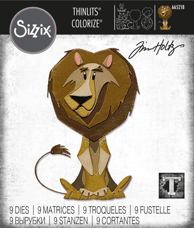 Harrison Colorize Thinlits Dies by Tim Holtz - Sizzix