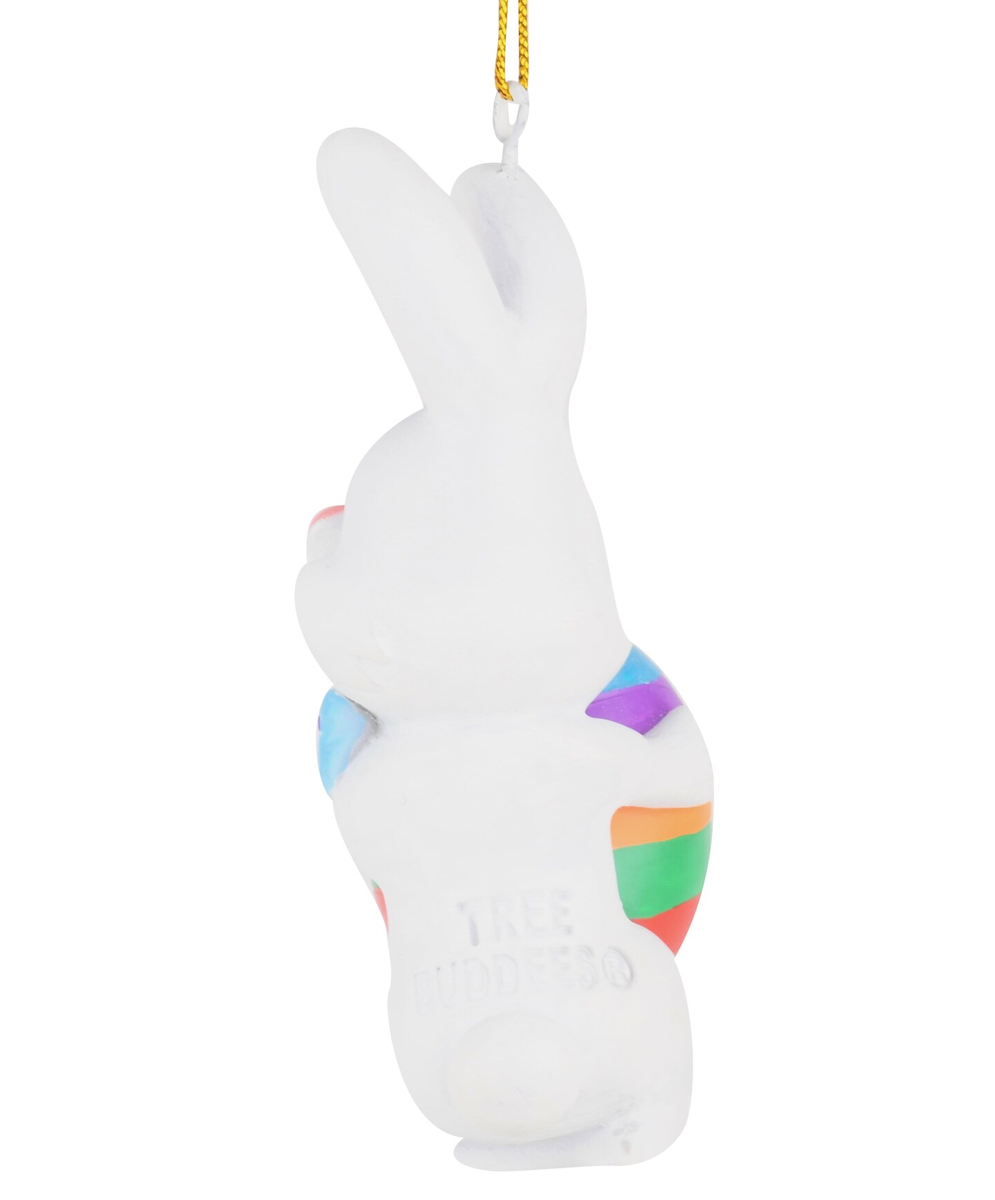 Easter Bunny Gifting an Easter Egg ornament