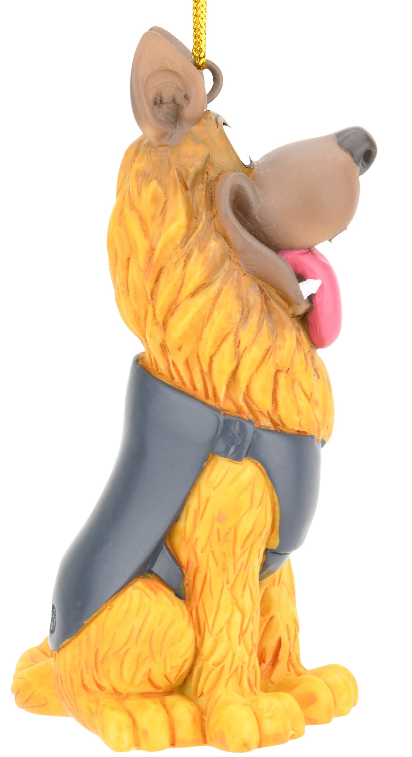 German Shepherd Police Dog K9 Christmas Ornament