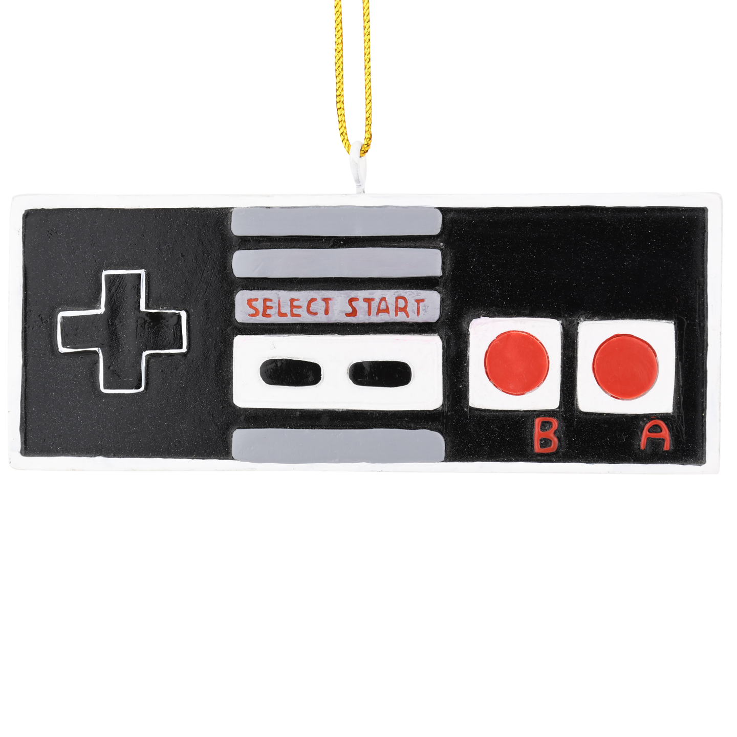 Retro Video Gamer Controller Christmas Ornament