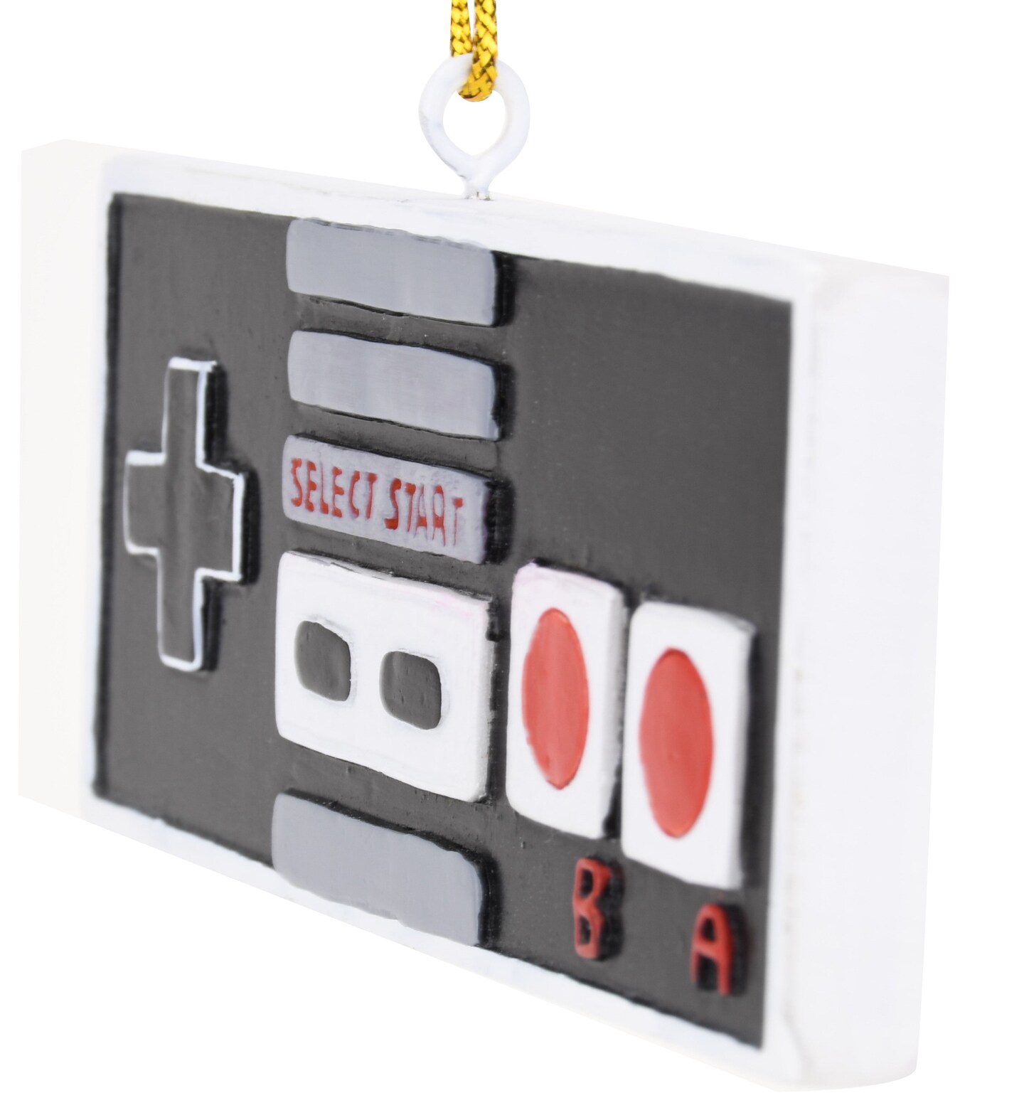 Retro Video Gamer Controller Christmas Ornament
