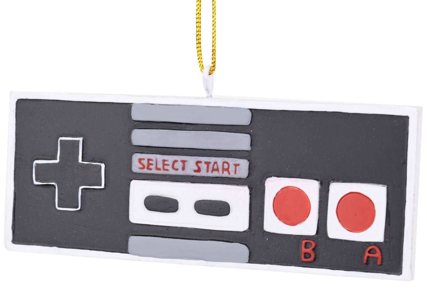 Retro Video Gamer Controller Christmas Ornament