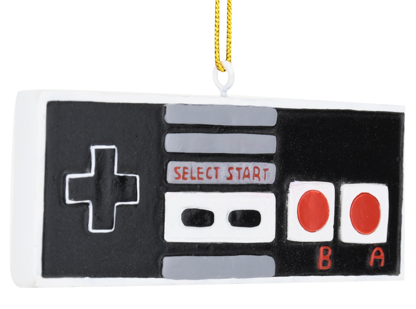 Retro Video Gamer Controller Christmas Ornament