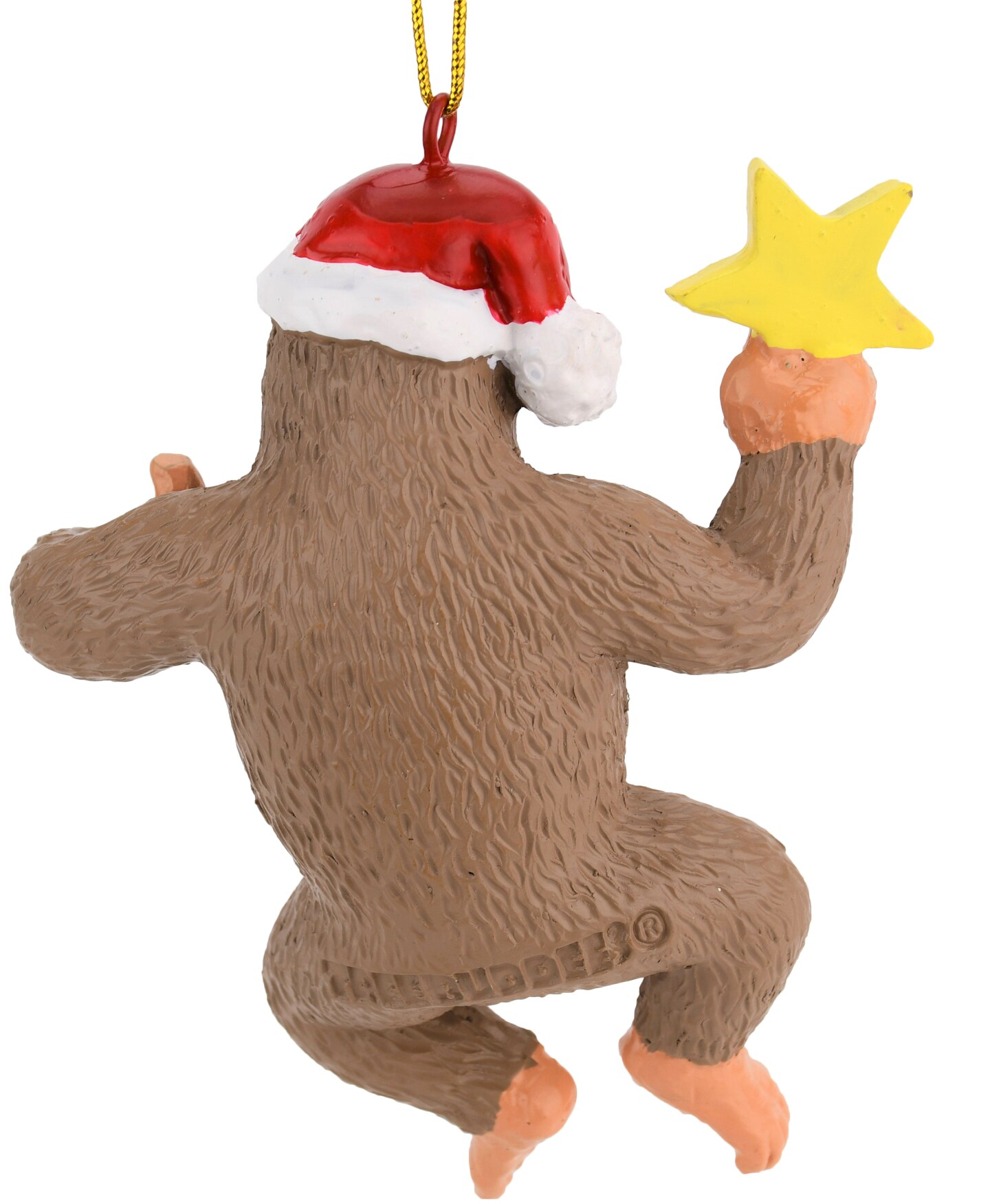 King Kong Climbing The Tree Large Christmas Ornament