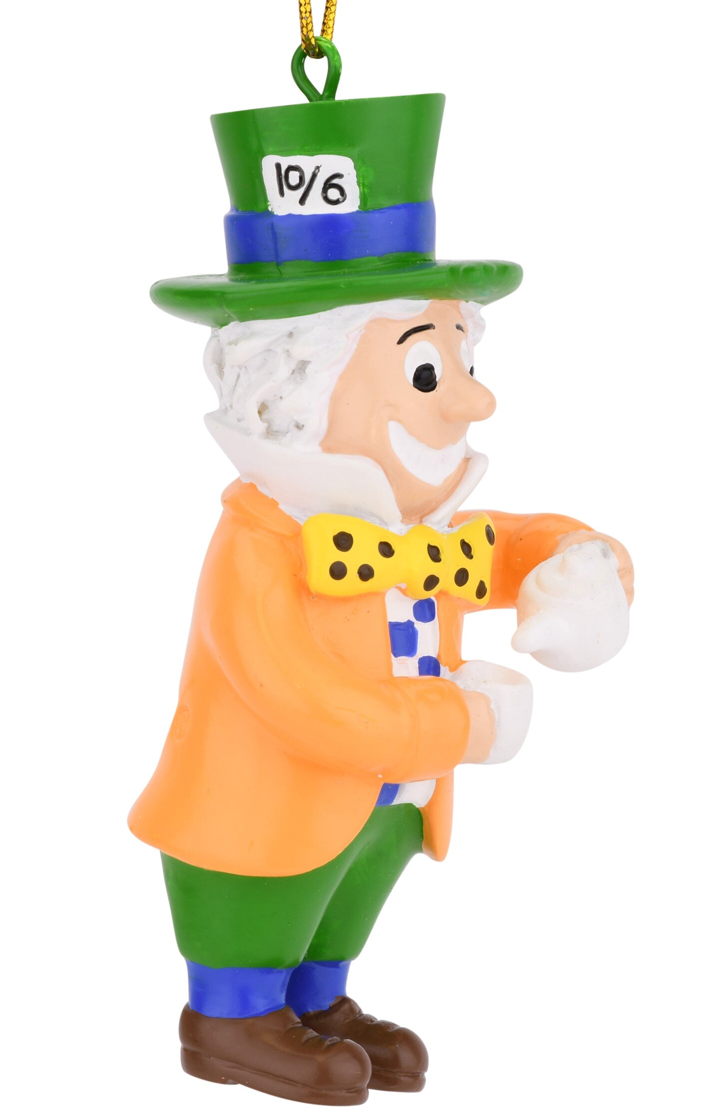 Mad Hatter from Alice in Wonderland Christmas Ornament