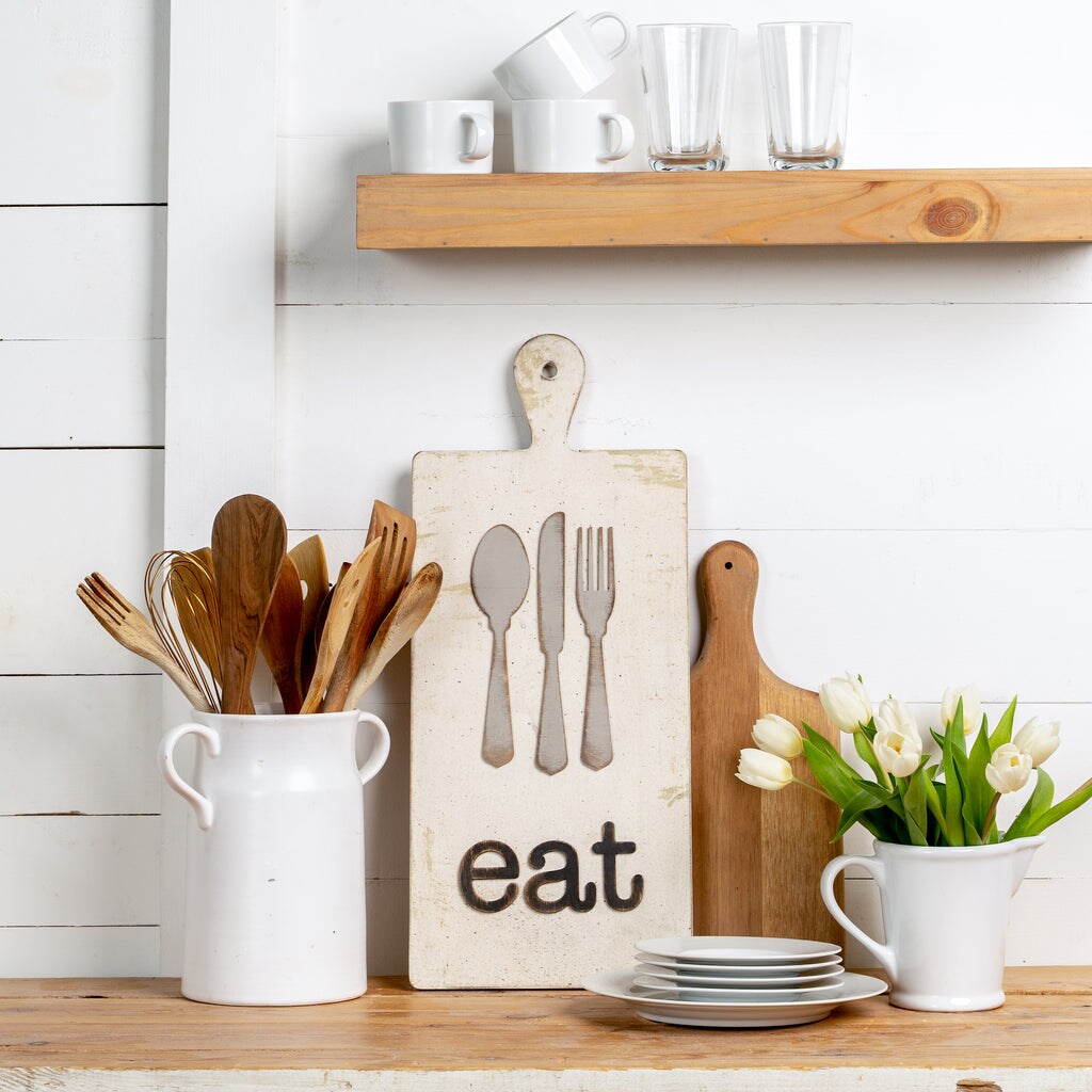 21 in. Unfinished Wooden Rectangle Cutting Board