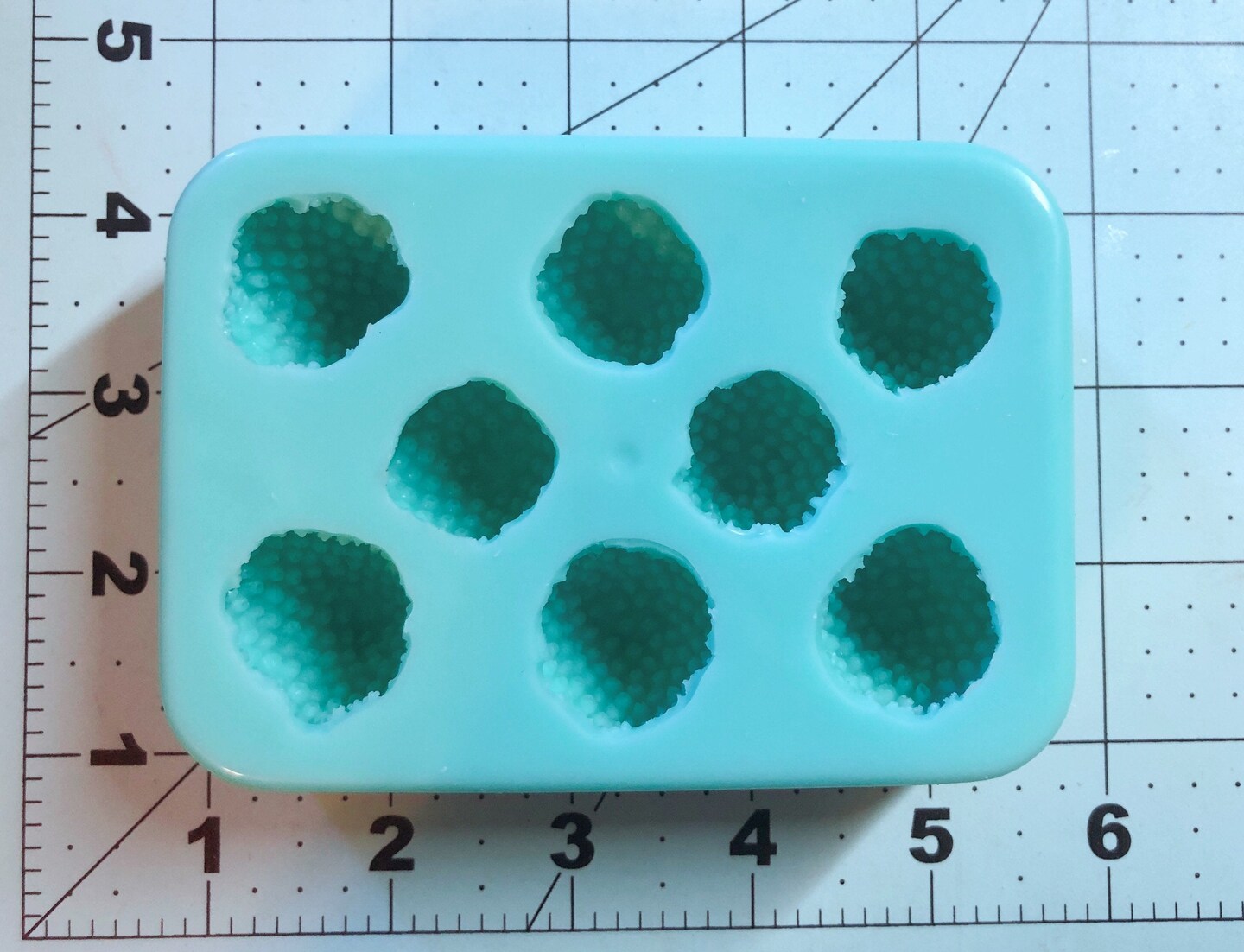 8pc 3D Strawberry Silicone Mold. Realistic Food Shape Mold, For