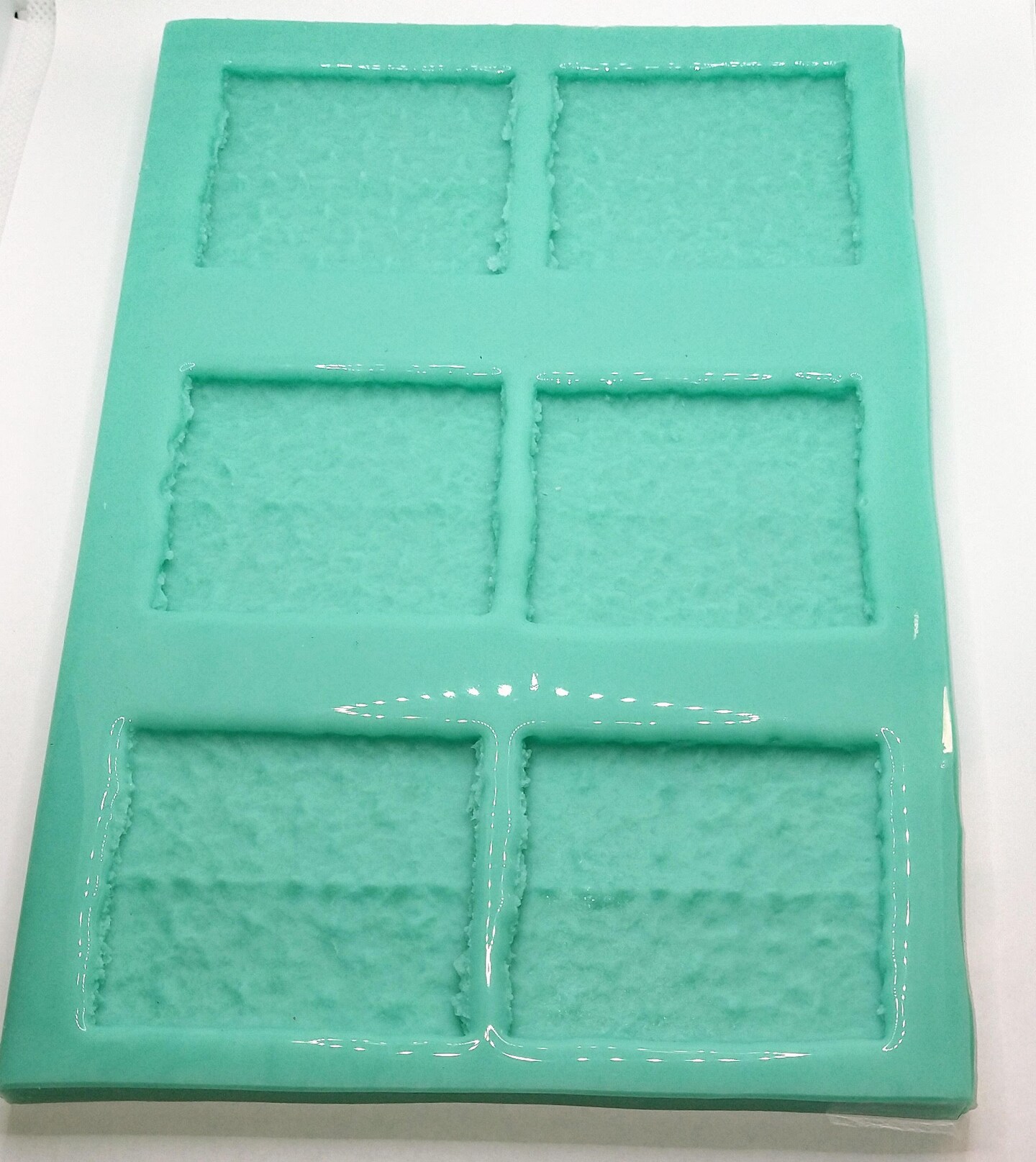 6PC Realistic Graham Cracker Silicone MEGA Mold | Food Shaped Soap| S’mores Silicone Mold| BULK EMBEDS