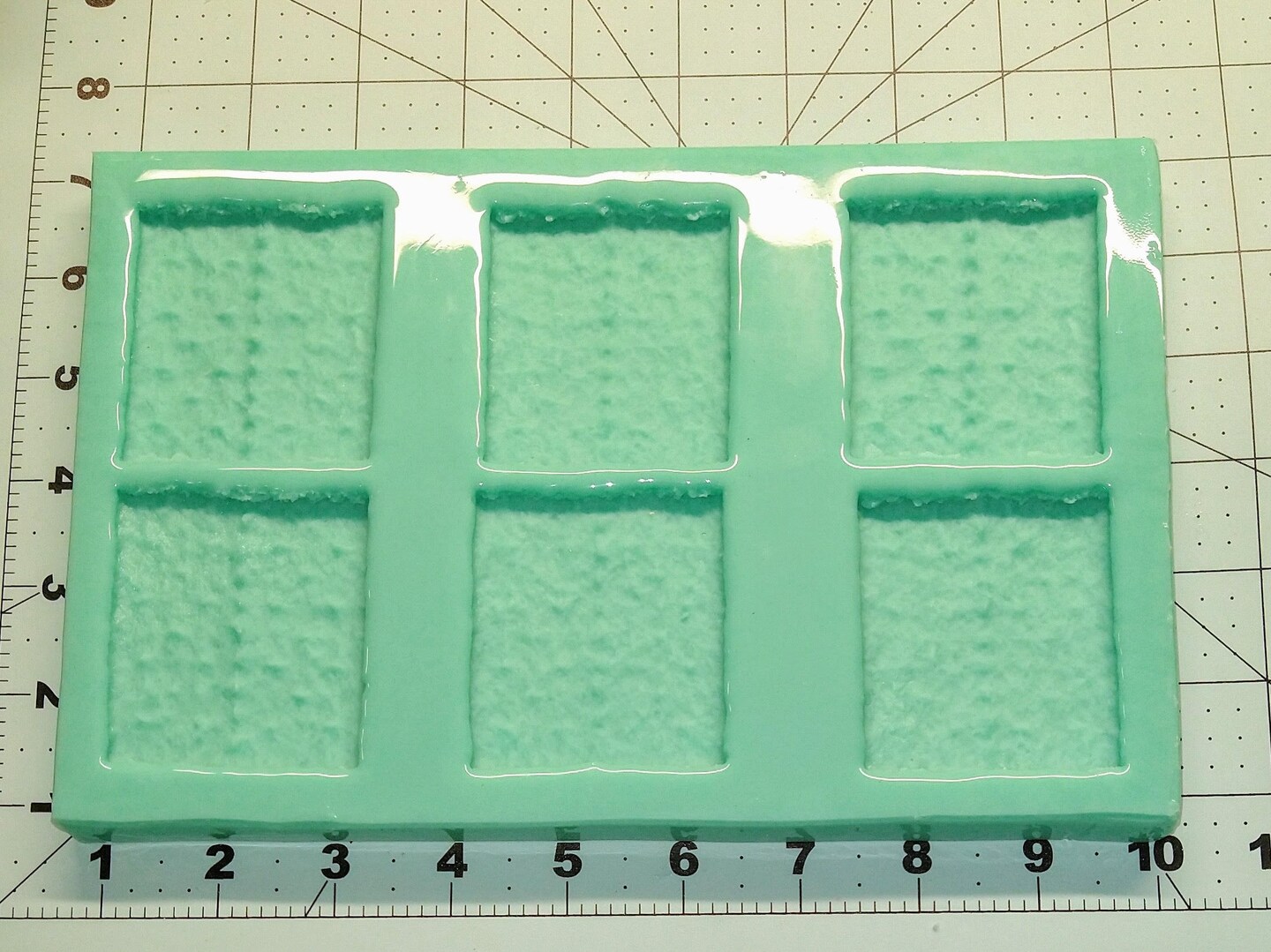 6PC Realistic Graham Cracker Silicone MEGA Mold | Food Shaped Soap| S’mores Silicone Mold| BULK EMBEDS