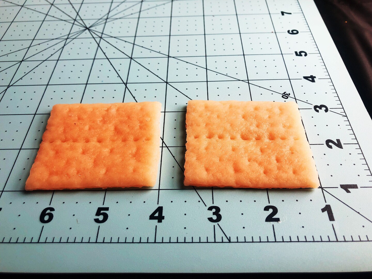 6PC Realistic Graham Cracker Silicone MEGA Mold | Food Shaped Soap| S’mores Silicone Mold| BULK EMBEDS