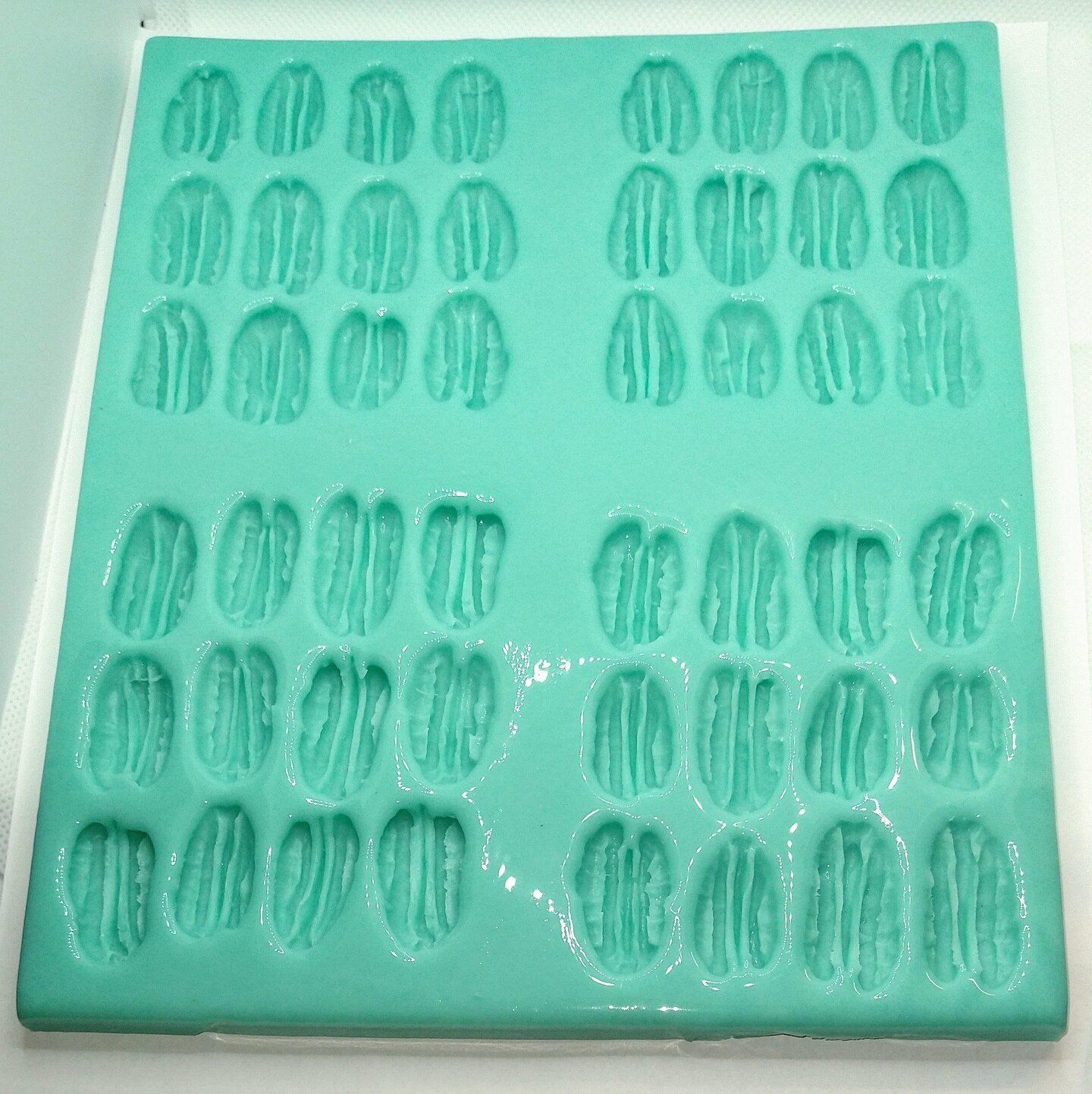 48Pc Pecan Shape Silicone Mold, Realistic Food For Soap Embeds Candle Wax  Melts Mold